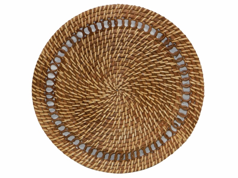 Pro Rattan Placemat Round Open Weave – Artisanal Tableware